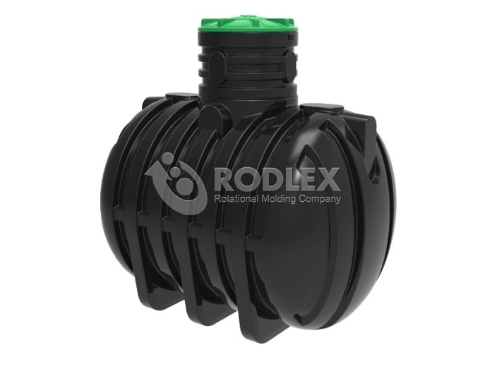 Септик накопительный Родлекс S3000 с горловиной и крышкой